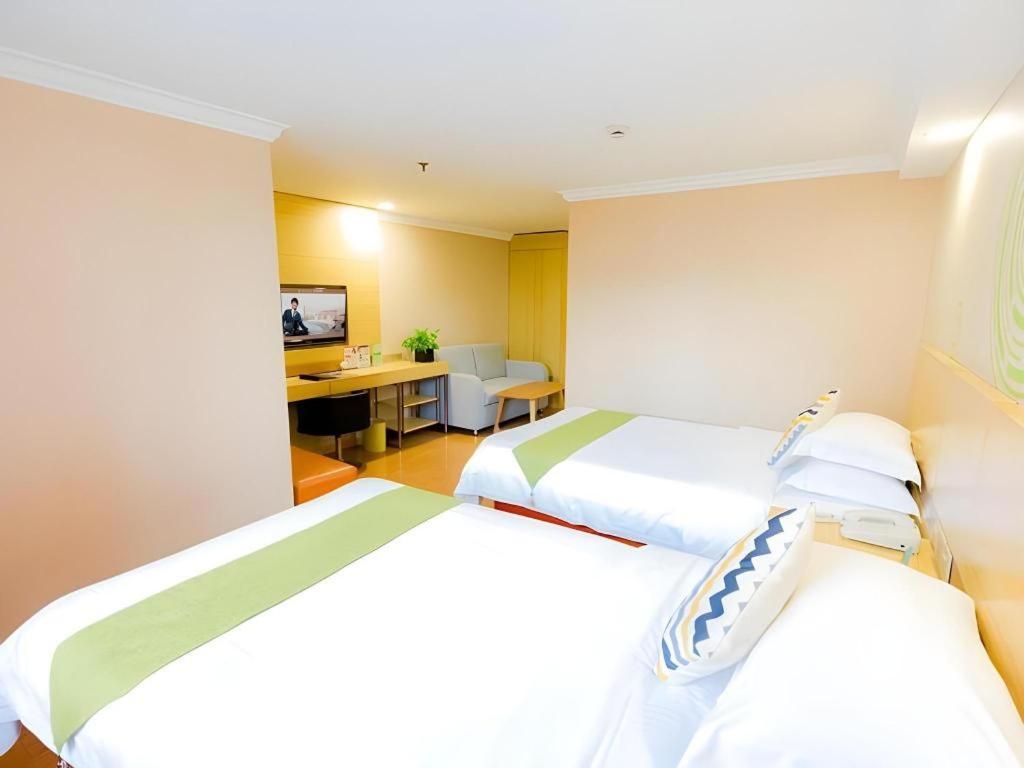 Greentree Inn Shanghai Guangxin Road Tongji Hospital Express Hotel Bagian luar foto