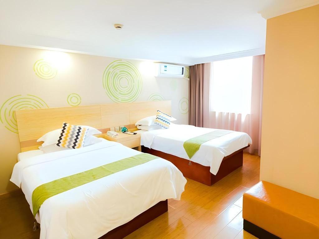 Greentree Inn Shanghai Guangxin Road Tongji Hospital Express Hotel Bagian luar foto