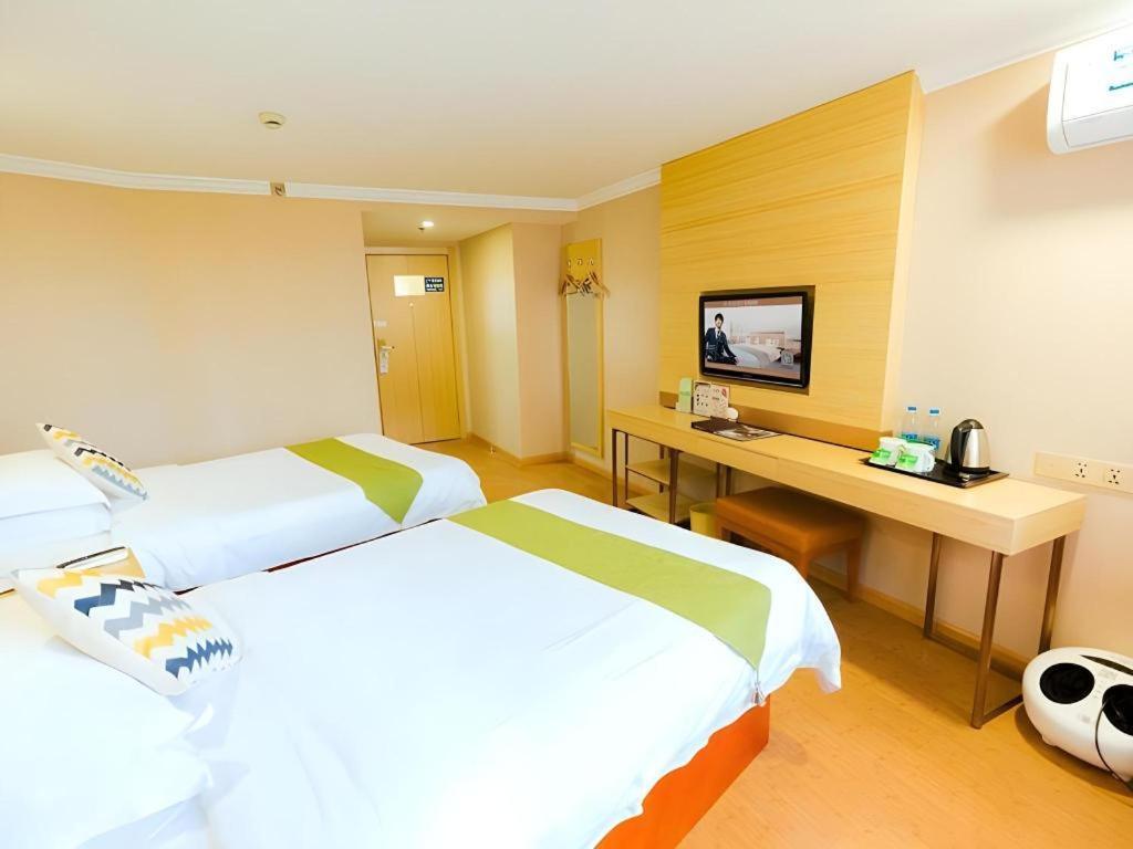 Greentree Inn Shanghai Guangxin Road Tongji Hospital Express Hotel Bagian luar foto