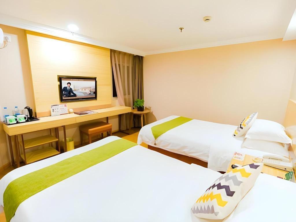 Greentree Inn Shanghai Guangxin Road Tongji Hospital Express Hotel Bagian luar foto