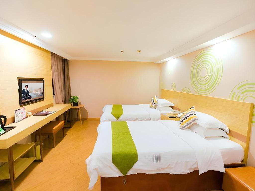 Greentree Inn Shanghai Guangxin Road Tongji Hospital Express Hotel Bagian luar foto