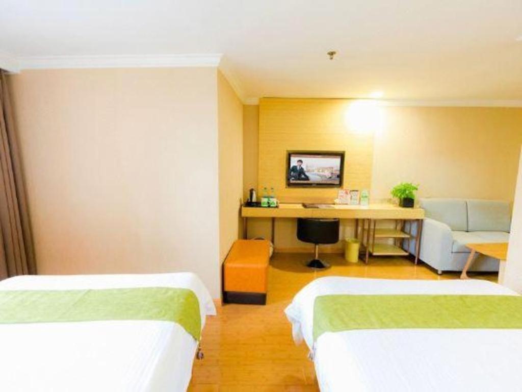 Greentree Inn Shanghai Guangxin Road Tongji Hospital Express Hotel Bagian luar foto