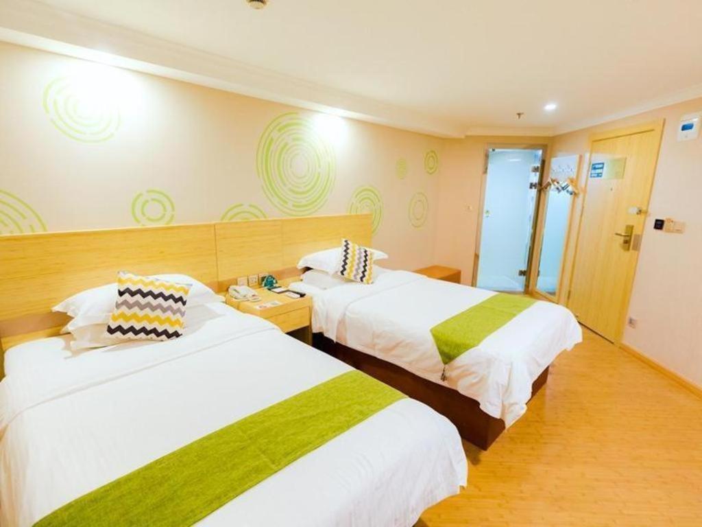 Greentree Inn Shanghai Guangxin Road Tongji Hospital Express Hotel Bagian luar foto