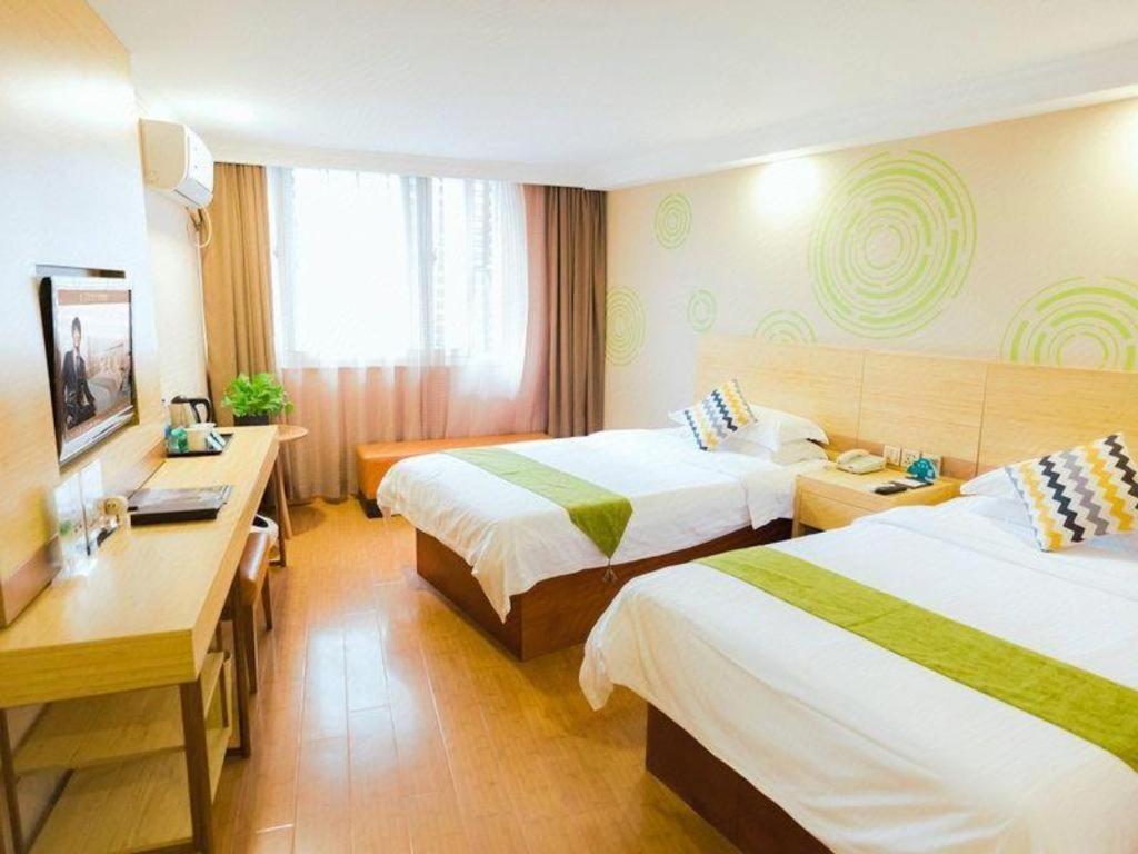 Greentree Inn Shanghai Guangxin Road Tongji Hospital Express Hotel Bagian luar foto