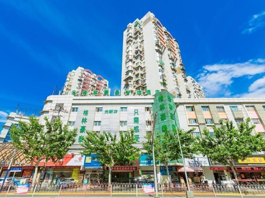 Greentree Inn Shanghai Guangxin Road Tongji Hospital Express Hotel Bagian luar foto