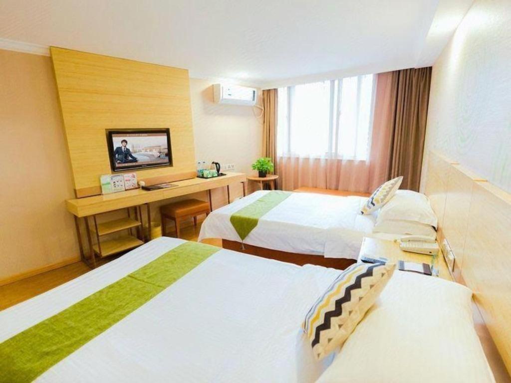Greentree Inn Shanghai Guangxin Road Tongji Hospital Express Hotel Bagian luar foto