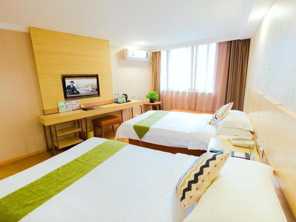 Greentree Inn Shanghai Guangxin Road Tongji Hospital Express Hotel Bagian luar foto