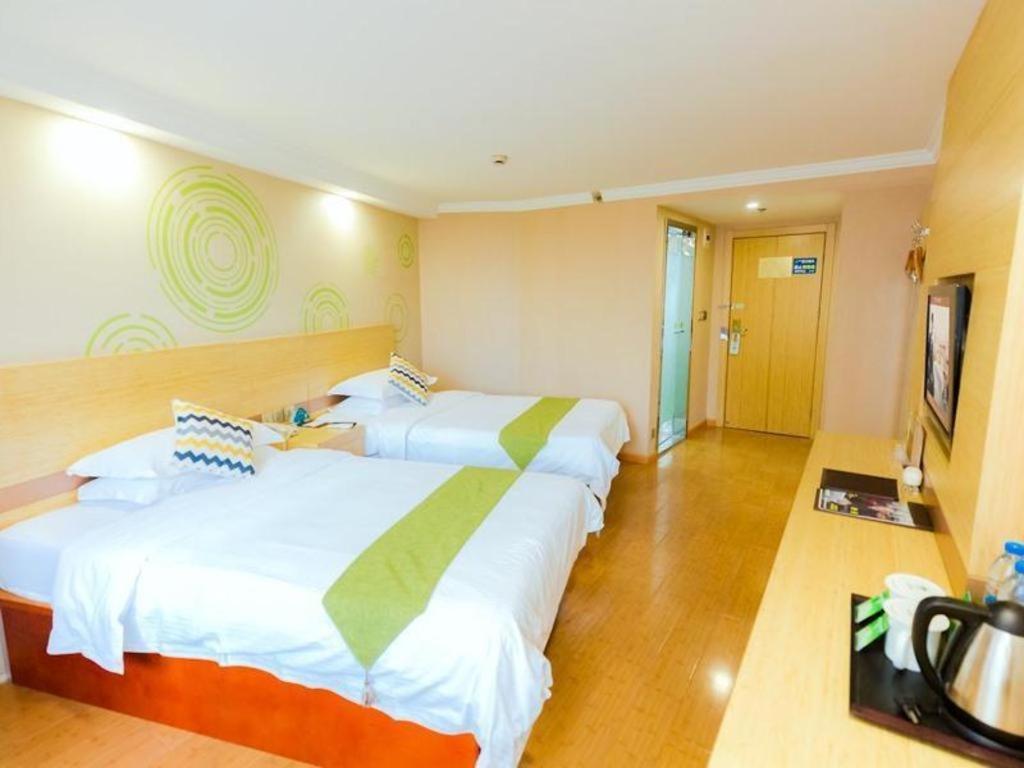 Greentree Inn Shanghai Guangxin Road Tongji Hospital Express Hotel Bagian luar foto