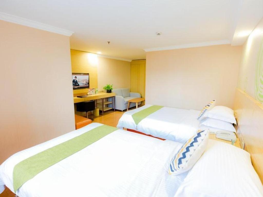 Greentree Inn Shanghai Guangxin Road Tongji Hospital Express Hotel Bagian luar foto